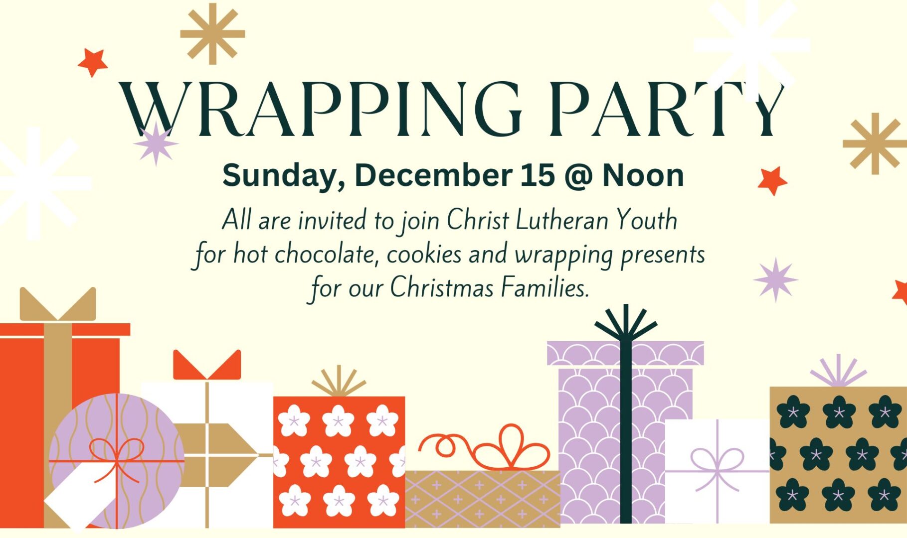 Wrapping party