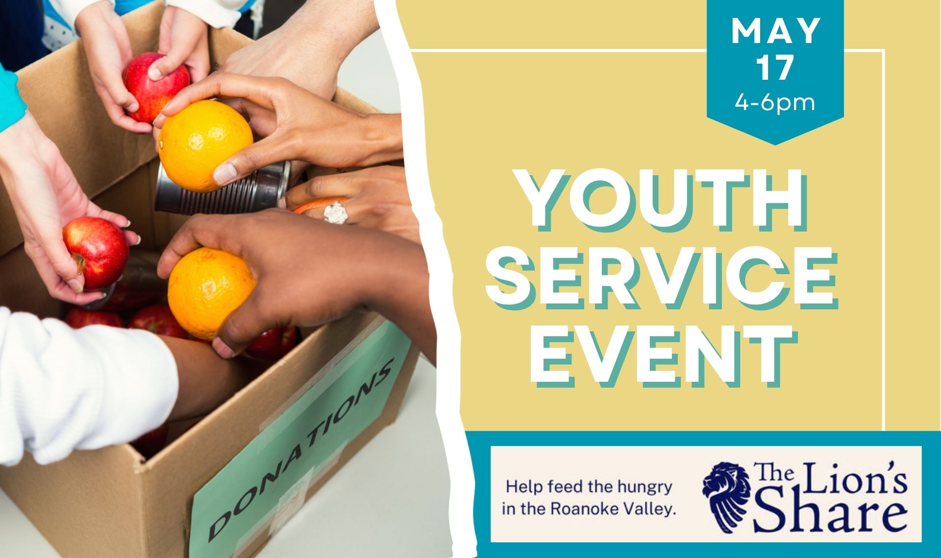 youth service event may 2026